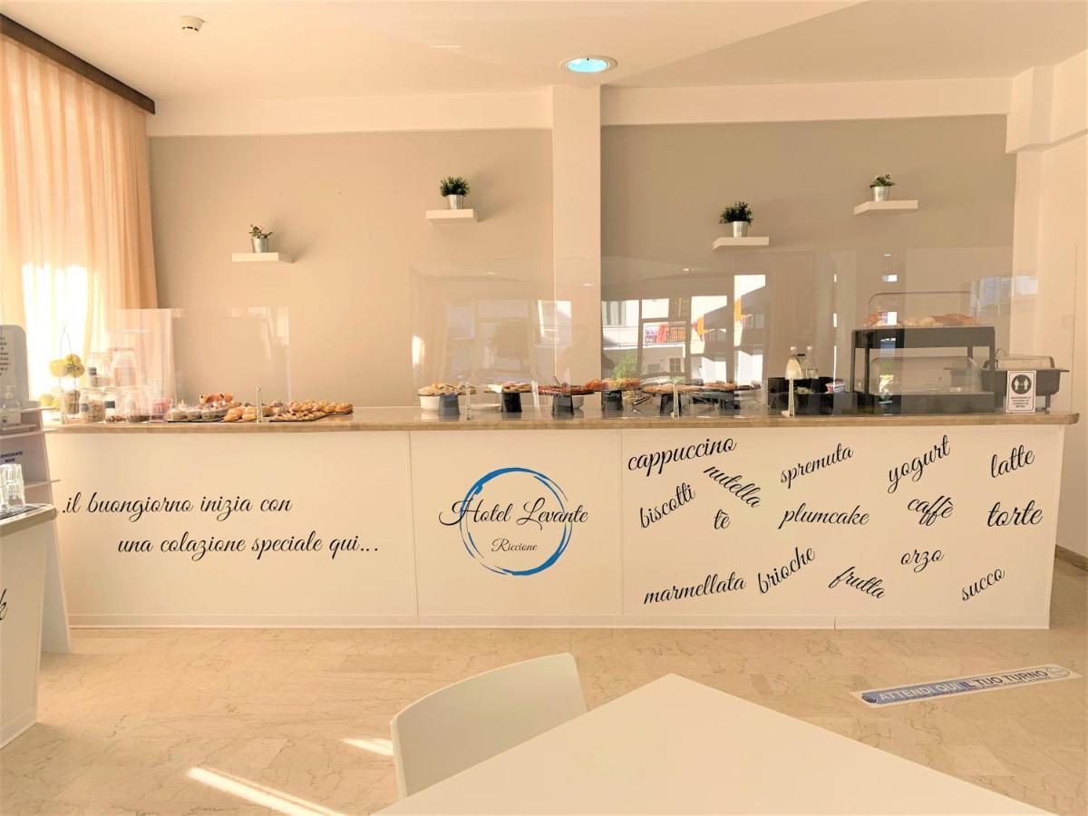 Hotel Levante Convenzionato Aquafan E Oltremare Riccione Bagian luar foto